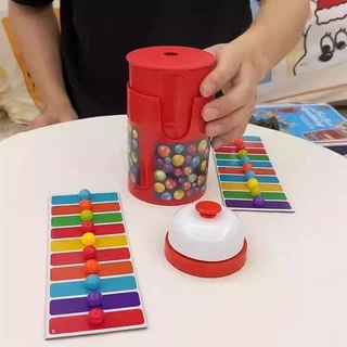 พร้อมส่ง Bingo ของเล่นเด็ก เกมกระดาน ลูกบอลสี เกมโต๊ะ 90 บอล 48 ใบ เกมครอบครัว ปฏิสัมพันธ์กับเพื่อน ปาร์ตี้สนุก
