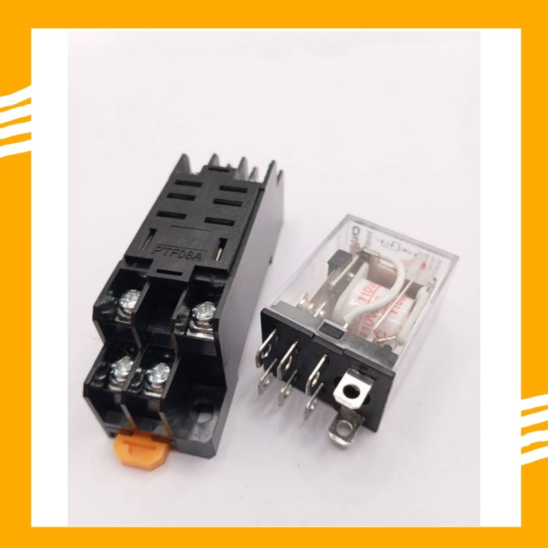 ตัวถูก! LY2N 12V 24V 48V 110V 220V DC,AC ถูกสุดรีเลย์ร้านในกทมส่งของทุกวัน ราคาถูก Shopee Lazada
