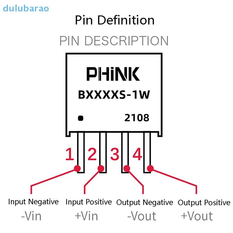 [DUL] 2 ชิ้น/ล็อต B0505S-1W B0505S B0505 SIP-4 IC ใหม่ oril แหล่งจ่ายไฟแยก 5V ถึง 5V AO