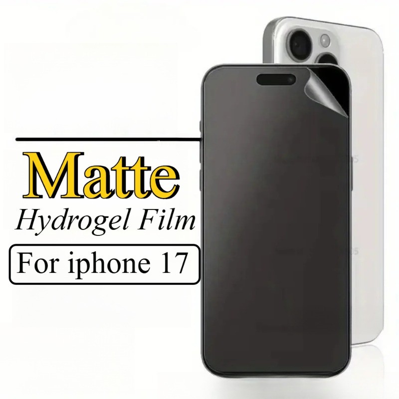 ฟิล์มไฮโดรเจลสําหรับ iPhone 17 Pro Max Air Soft Film ไม่ใช่กระจก