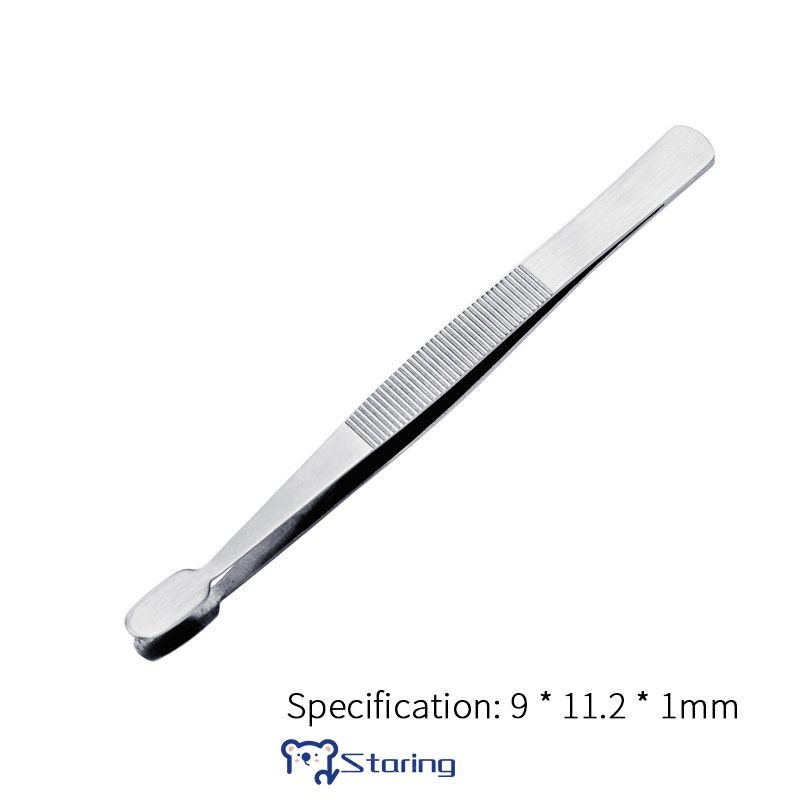 Anti-iodine อเนกประสงค์ Anti-iodine Forceps คุณภาพสูงยาวตรง Forceps แนวโน้มทนทานยาวนานสแตนเลสคีมแหนบ