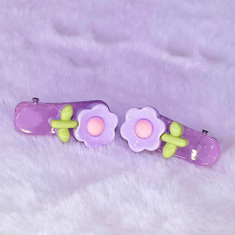 ร้านไทยพร้อมส่ง  (1คู่) กิ๊บติดผม กิ๊บ ดอกไม้ สีสันน่ารัก สดใส สำหรับเด็ก วัยรุ่น แฟชั่น สไตล์เกาหลี ราคา ถูกที่สุด ดีลบีเคเค แกลเลอรีภาพที่ 9