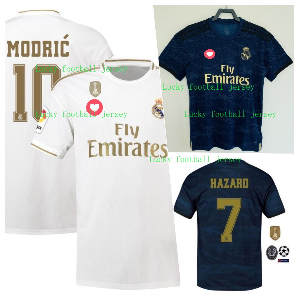 เสื้อบอลแขนสั้นทีมบ้าน Real Madrid ฤดูกาล 2019/2020