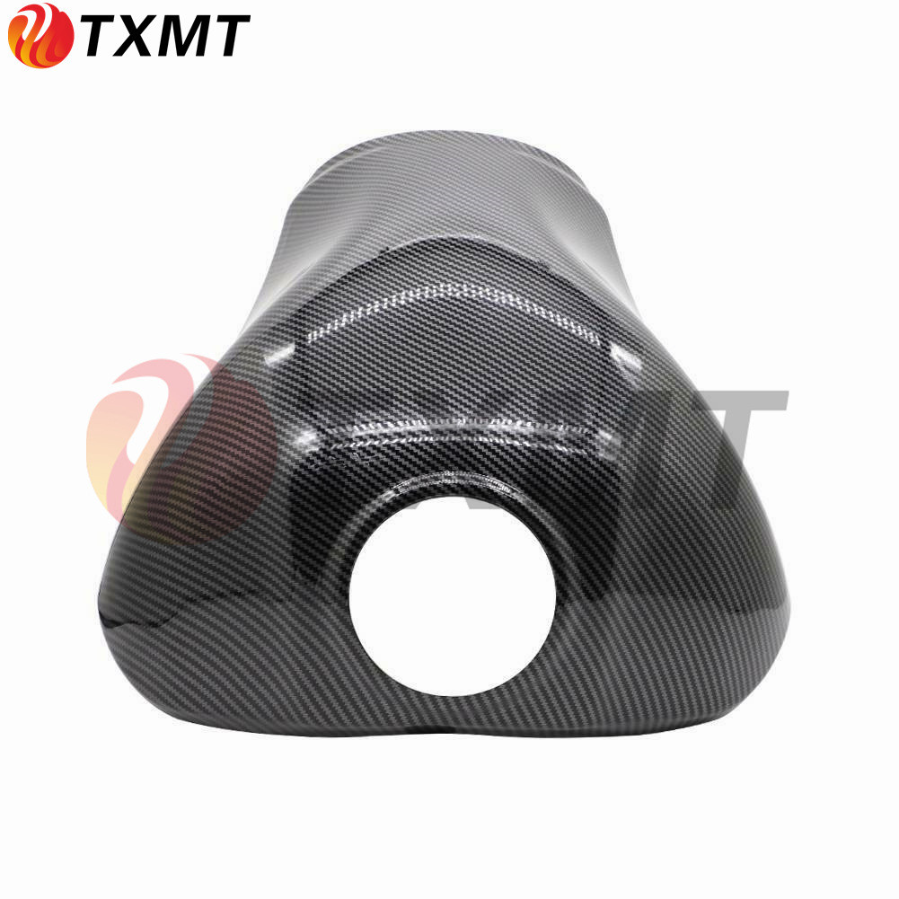 Kawasaki ZX-10R ZX10R Shell 11-19 ดัดแปลงคาร์บอนไฟเบอร์สีถังน้ํามันเชื้อเพลิงฝาครอบด้านหลังถังน้ํามั