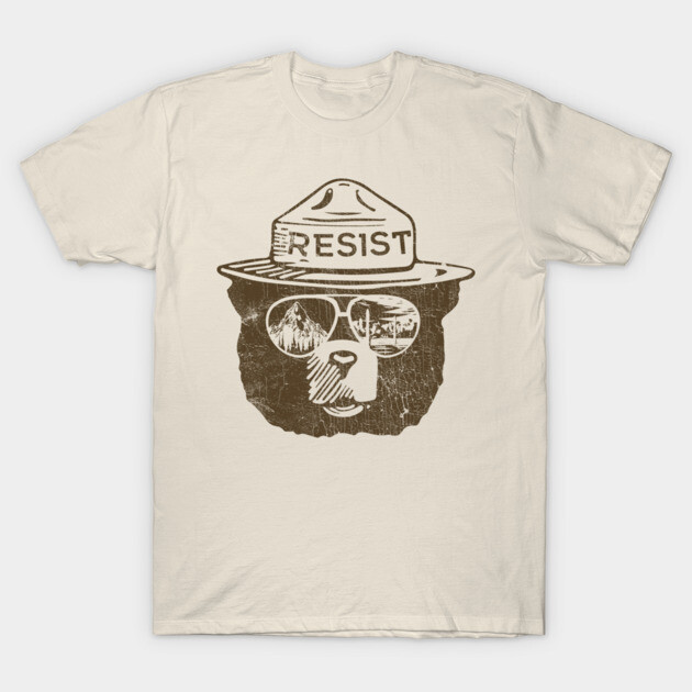 เสื้อยืด Vintage VINTAGE Alt National Park Service Resist T-Shirt แท้ Cotton 100% รัดรูป y2k