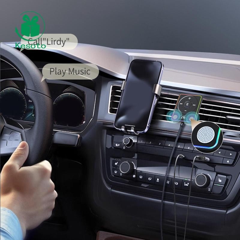 [Ehoyoxa] BT 5.4 AUX Car Adapter Transmitter BT AUX Receiver สําหรับลําโพงรถยนต์เครื่องขยายเสียงเพลง