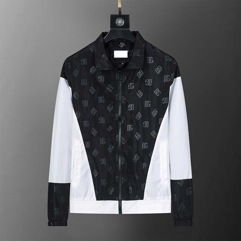 DG7022 สไตล์ใหม่ผู้ชายคอตั้งแฟชั่นอินเทรนด์ Casual All-Match Jacket