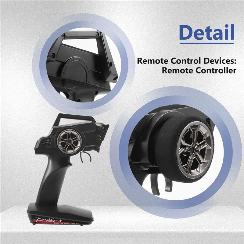 WOWFU-สําหรับ Wltoys 144001 อะไหล่รถยนต์ อาร์ซี 12429-1176 รีโมทคอนโทรล