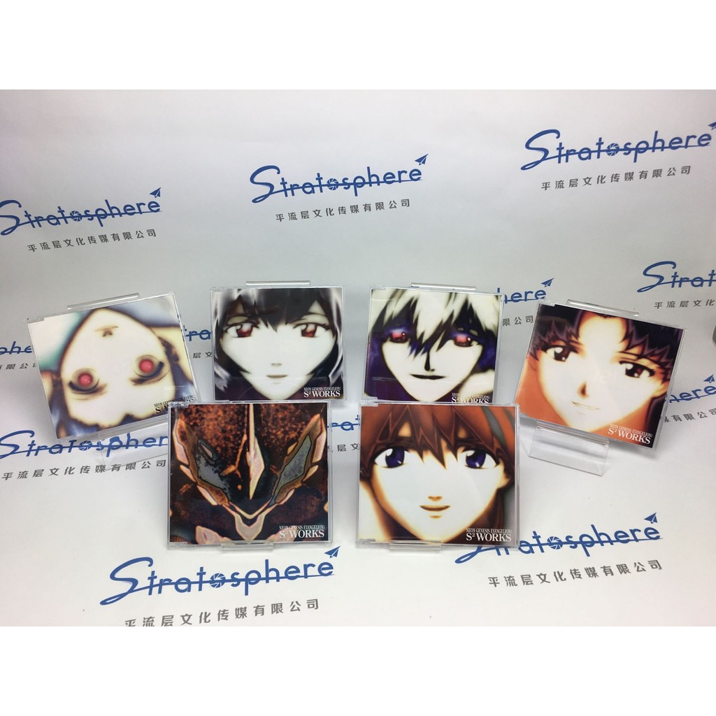 NEON GENESIS EVANGELION S2 WORKS Tangira Kitaro 福音士 EVA 6CD