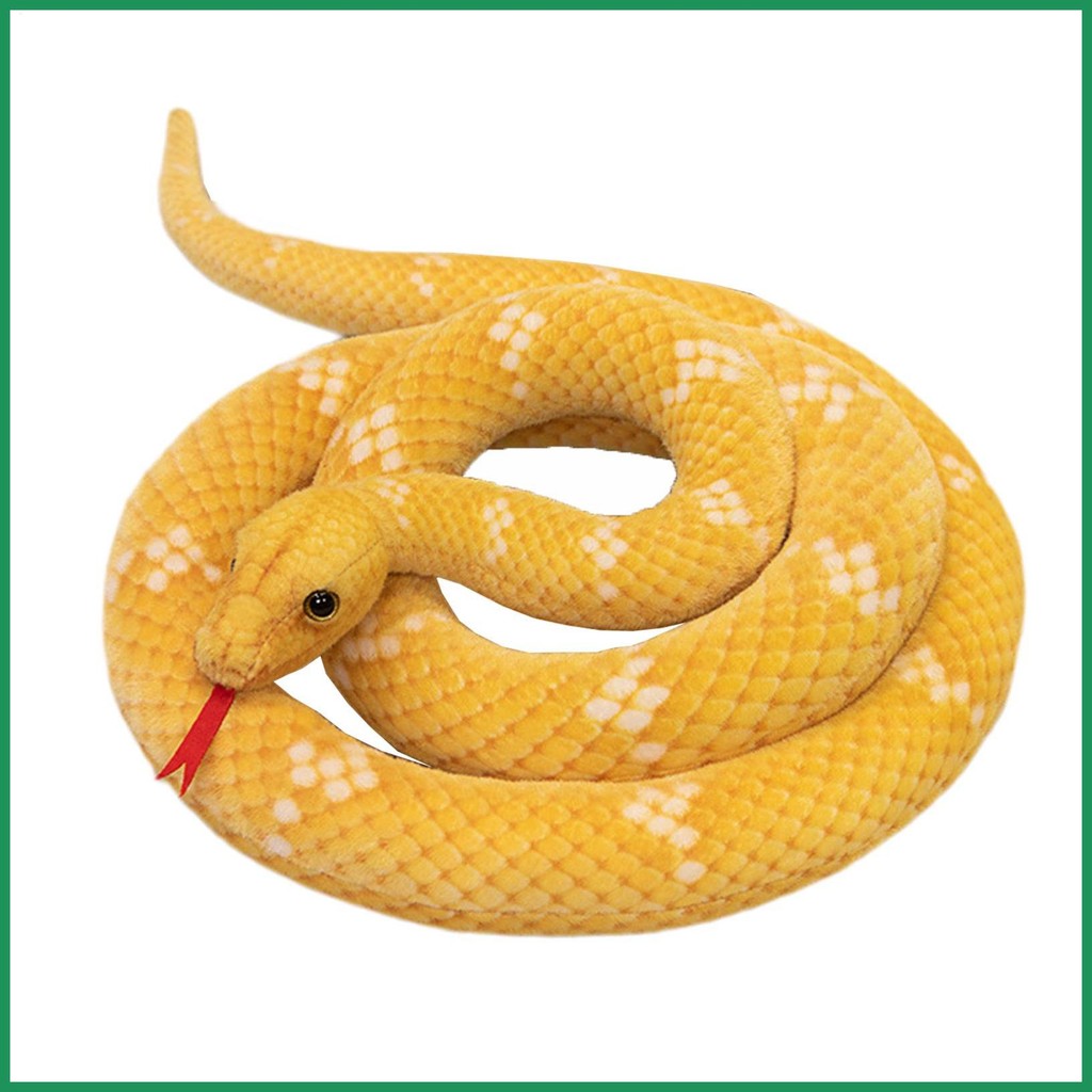 Anaconda งูตุ๊กตา 190 ซม.ยาว Anaconda ของเล่นตุ๊กตางูที่สมจริงของเล่นตุ๊กตางูยักษ์ตุ๊กตาสัตว์ Prank 