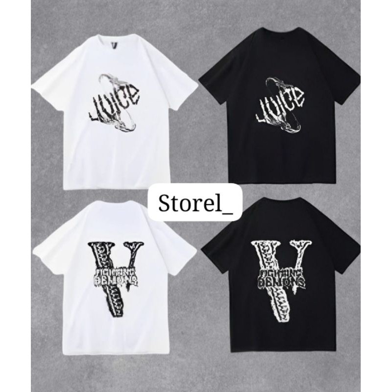 VLONE JUICE FIGHTING DEMONS เสื้อยืด VLONE JUICE FIGHTING DEMONS UNISEX