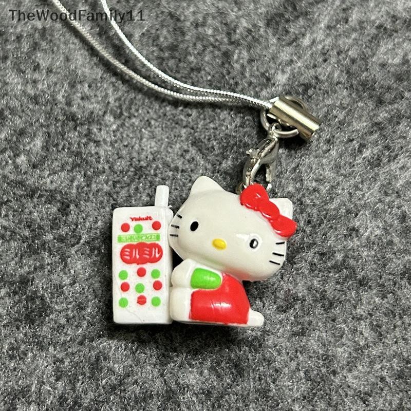 TT Kawaii การ์ตูน Kt Cat พวงกุญแจจี้ Universal โทรศัพท์มือถือ Sweet กระเป๋าเป้สะพายหลังอุปกรณ์ตกแต่ง