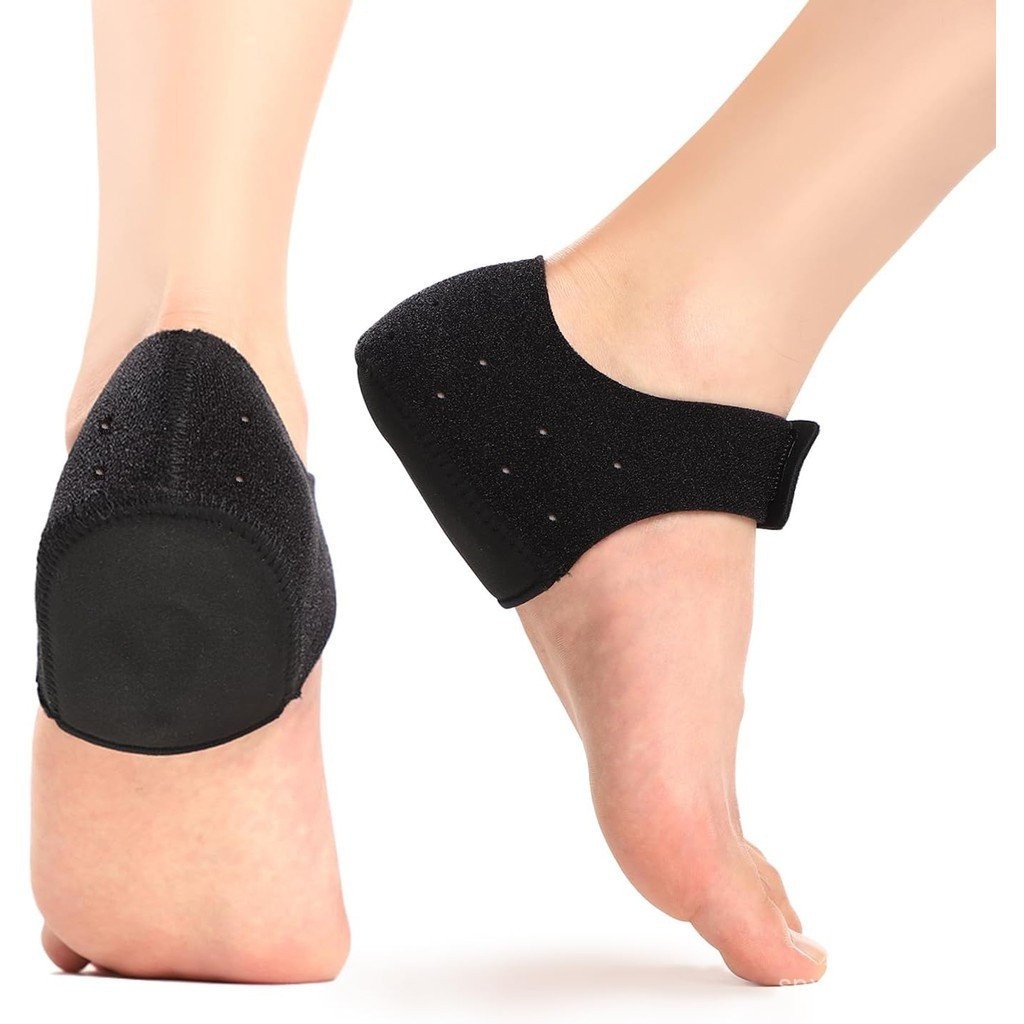 Plantar Fasciitis Heel Cup Protectors - Promifun Heel Cups for Heel Spur,Achilles Tendoitis,Cracking