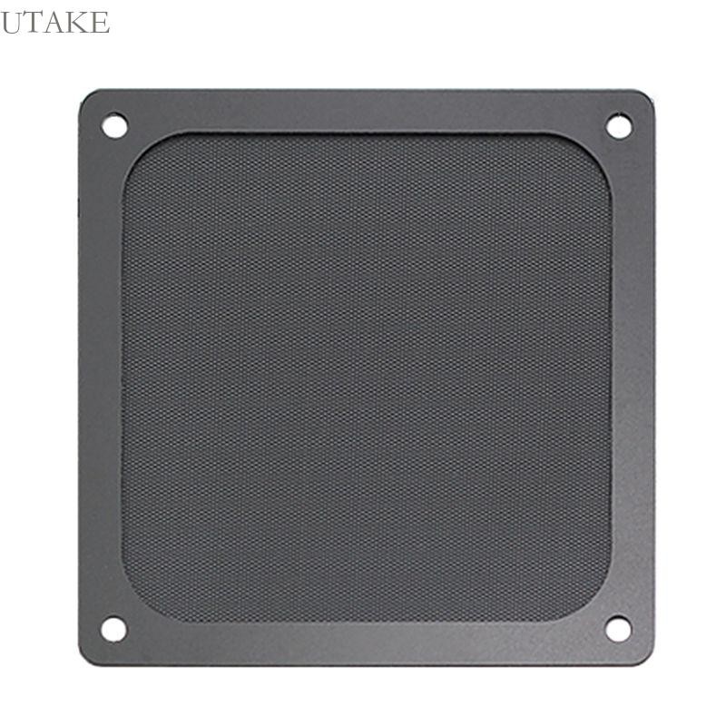 Utake PC สําหรับกรณีพัดลมระบายความร้อนแม่เหล็กกรองฝุ่นตาข่ายปกคอมพิวเตอร์ยามป้องกันฝุ่น