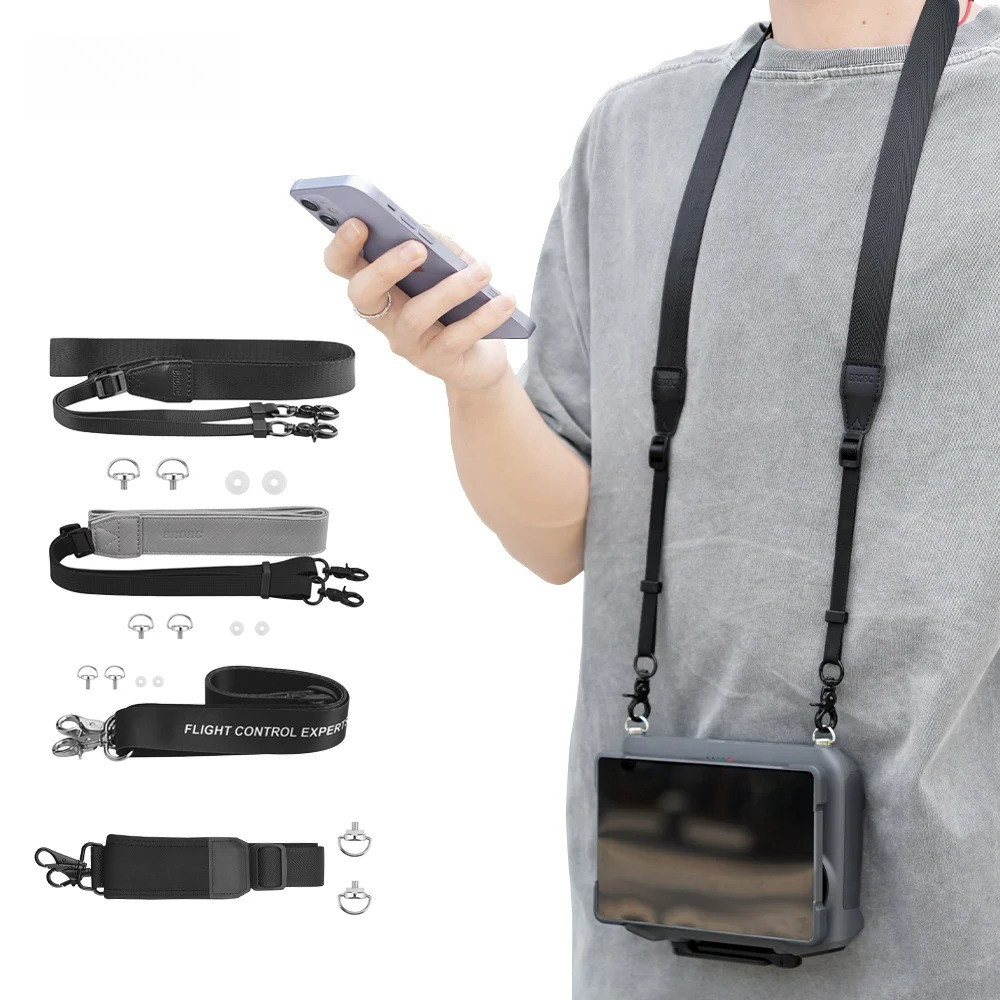 UAV Lanyard สําหรับ DJI Mavic 4 Pro/3/Air 3S/2S/Mini 4/3 Pro Controller, สายคล้องคอปรับได้, สําหรับ 