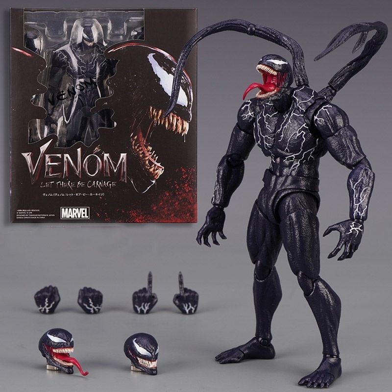 [คลังสินค้าพร้อมจัดส่งที่รวดเร็ว] SHF Venom Venom Venom Venom Venom Joint ของขวัญของเล่นโมเดลเคลื่อน