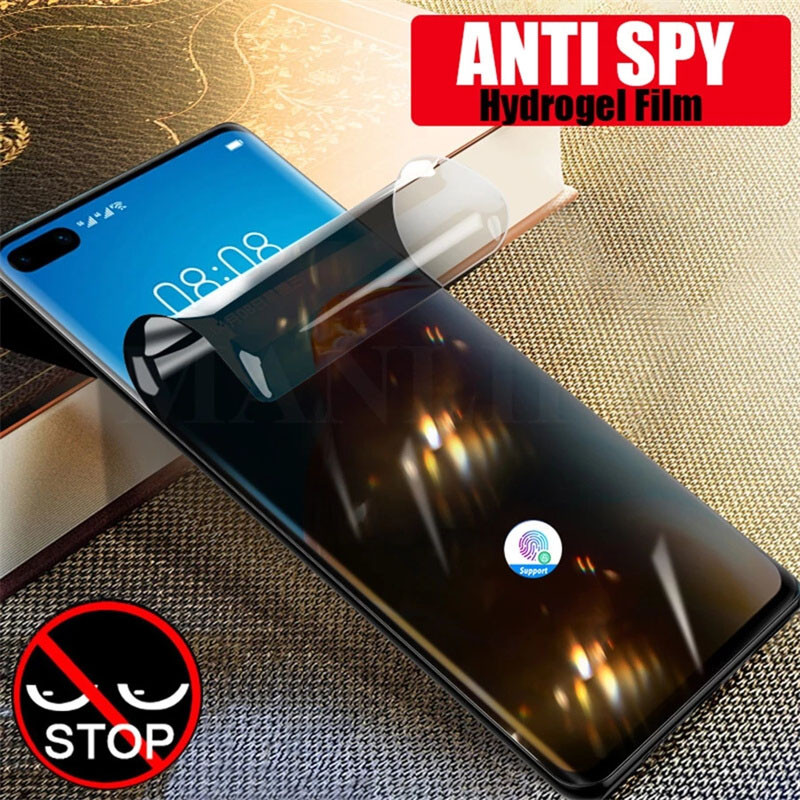 Matte Anti Spy Privacy Hydrogel ฟิล์มสําหรับ Sony Xperia 10 VII VI 1 VII VI 5 V IV III II 8 10vii 1v