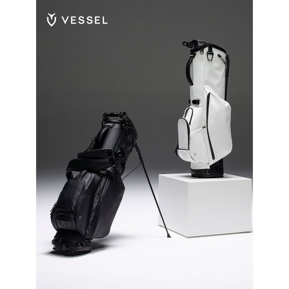 VESSEL2025 ถุงกอล์ฟน้ำหนักเบาท้าน้ำ พกพาสะดวก สำหรับผู้ชายและผู้หญิง ขนาด 25 ซม., น้ำหนักรวม 3 กก.
