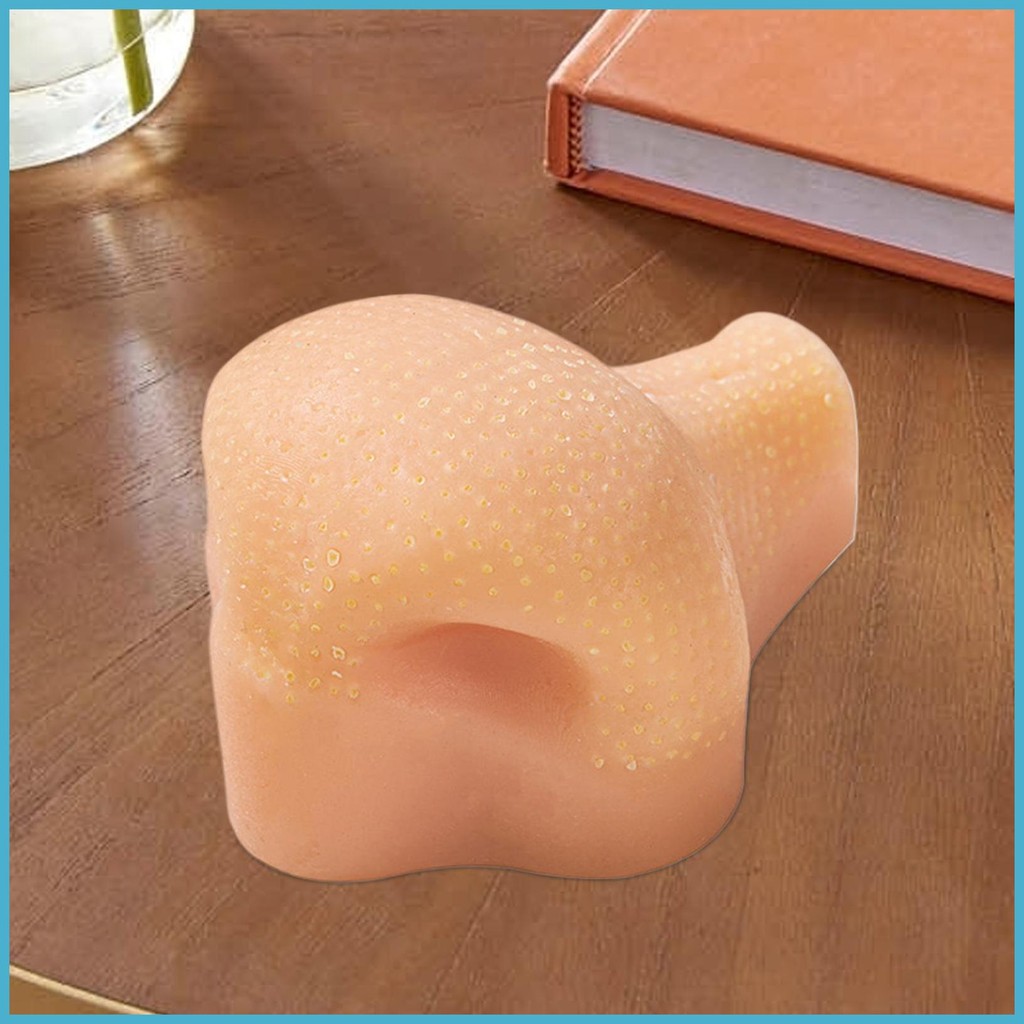 Pimple Pop ของเล่นซิลิโคน Fidget Sensory Popping ของเล่นความเครียด Reliever Reusable จมูกเกมสําหรับเ