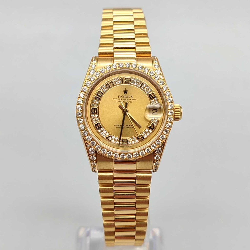Rolex Rolex 68158/31mm/นาฬิกากลไกอัตโนมัติ/Rough Diamond