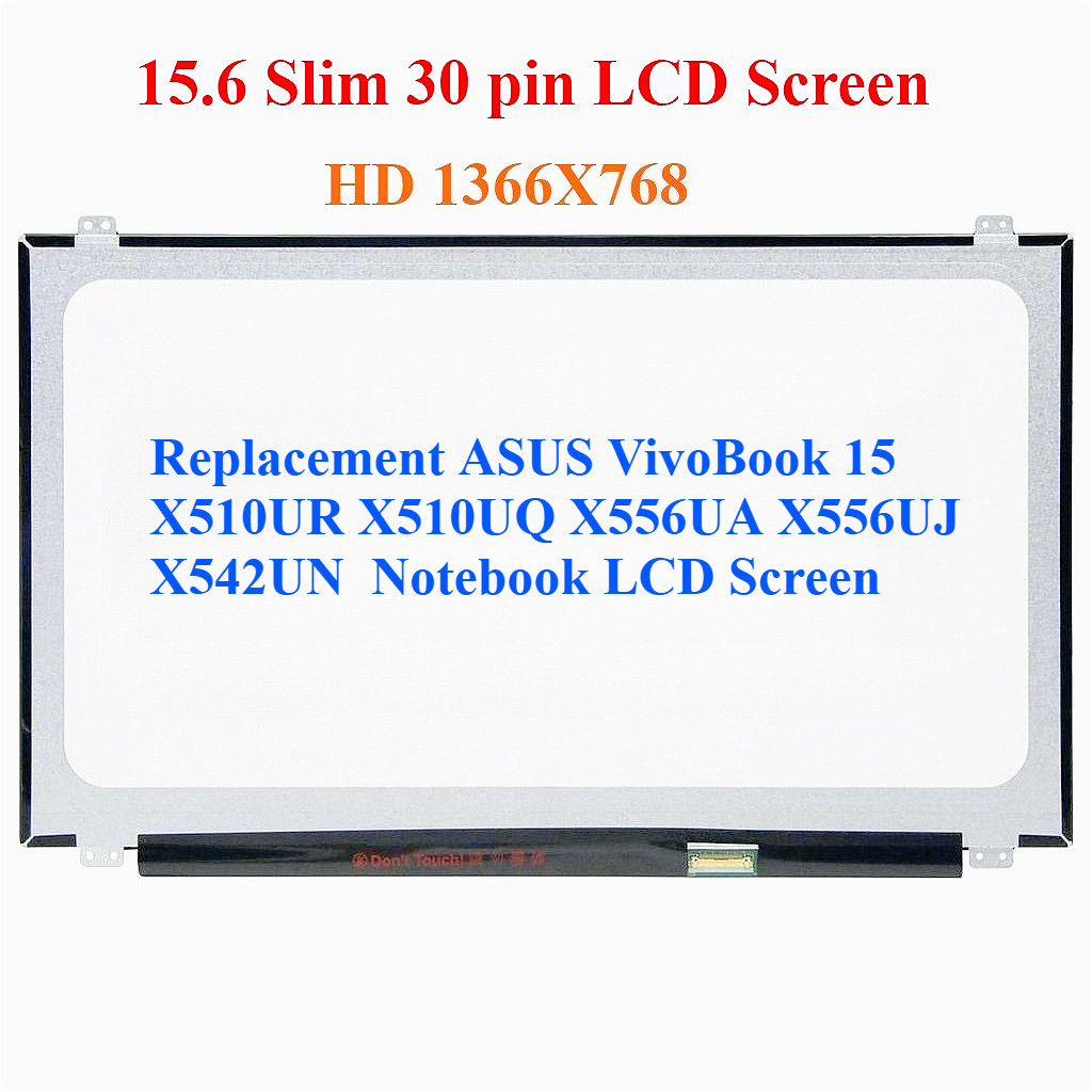 เปลี่ยน ASUS VivoBook 15 X510UR X510UQ X556UA X556UJ X542UN โน้ตบุ๊คหน้าจอ LCD