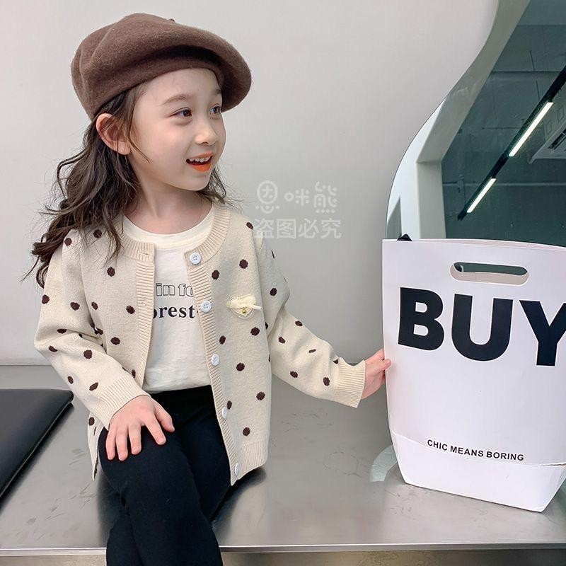 SALE หมดแล้วหมดเลย พร้อมส่งจากไทยค่ะ เสื้อสเว็ตเตอร์เด็กผู้หญิง สีครีมอ่อน กับ สี ชมพู ผ้าหนาด้านในบุกำมะหยี่ค่ะ CK23