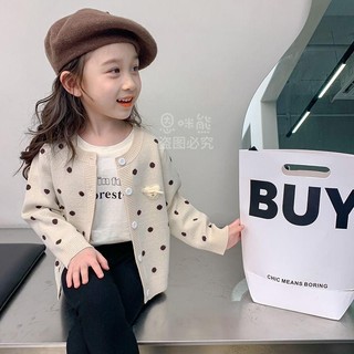 SALE หมดแล้วหมดเลย พร้อมส่งจากไทยค่ะ เสื้อสเว็ตเตอร์เด็กผู้หญิง สีครีมอ่อน กับ สี ชมพู ผ้าหนาด้านในบุกำมะหยี่ค่ะ CK23