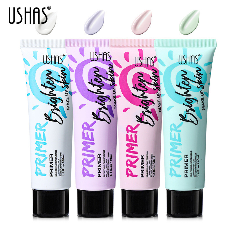 USHAS Makeup Control Primer Natural Long-Lasting Non-Take-Off Foundation Cream คอนซีลเลอร์ Liquid Fo
