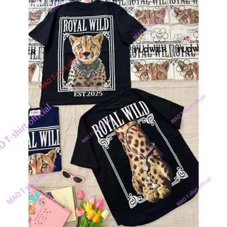 COD✅ (จัดส่งในกรุงเทพฯ) MAO Shop เสื้อยืด Oversize เสือ สตรีทแฟชั่น tee-A7