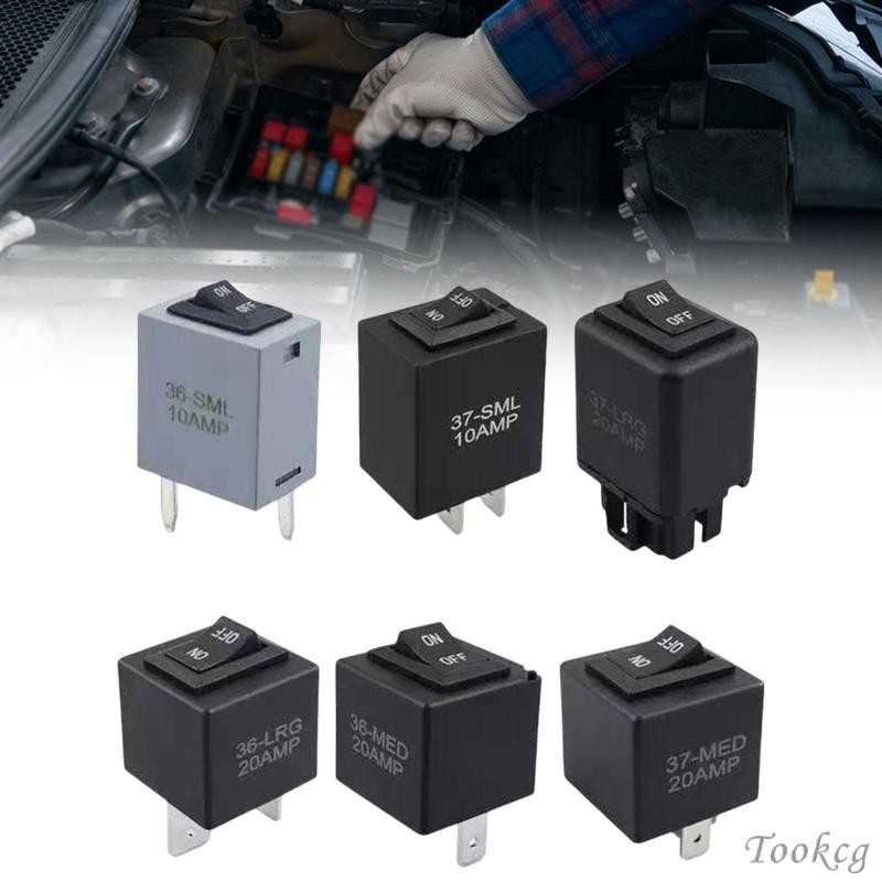 [Tookcg] 6x Relay Bypass Switch Kit เครื่องทดสอบอุปกรณ์ทดแทนรถ