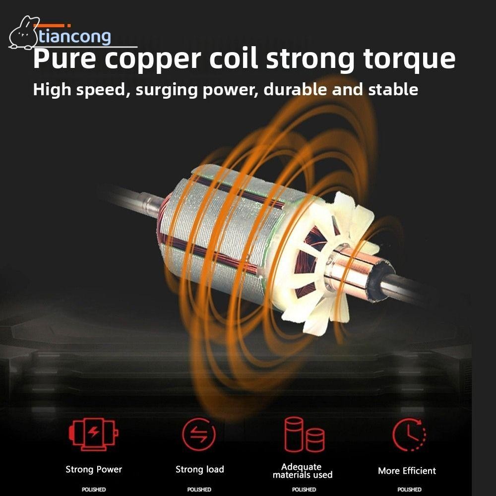 TIANCONG ที่ใส่แปรงคาร์บอน, อุปกรณ์เสริม RS775 มอเตอร์ไฟฟ้าลิเธียม, พลาสติก 2 รูปแบบ 12-25V สว่านชาร