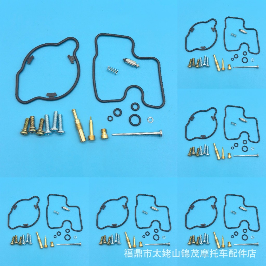6PCS คาร์บูเรเตอร์ชุดซ่อมปะเก็นเหมาะสําหรับ HONDA GL1500C 1500CT 1500