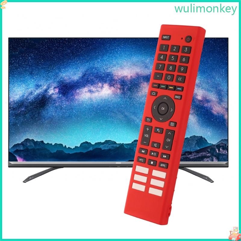 WU Impact-proof Shell Sleeve Drop-proof สําหรับ ERF3I80H ERF3J80H ERF3W80H รีโมทคอนโทรลซิลิโคนกันกระ