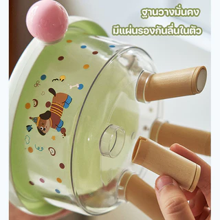 NEW!! ชามสแตนเลส ชามอาหารสัตว์​เลี้ยง ชามสุนัข ชามแมว​ ทําความสะอาดง่าย ถอดออกได้ มียางกันลื่น