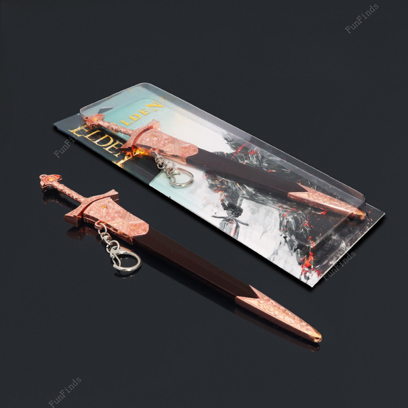 ดาบของ Miquella - แหวน Elden งานฝีมือโลหะขนาด 22 ซม