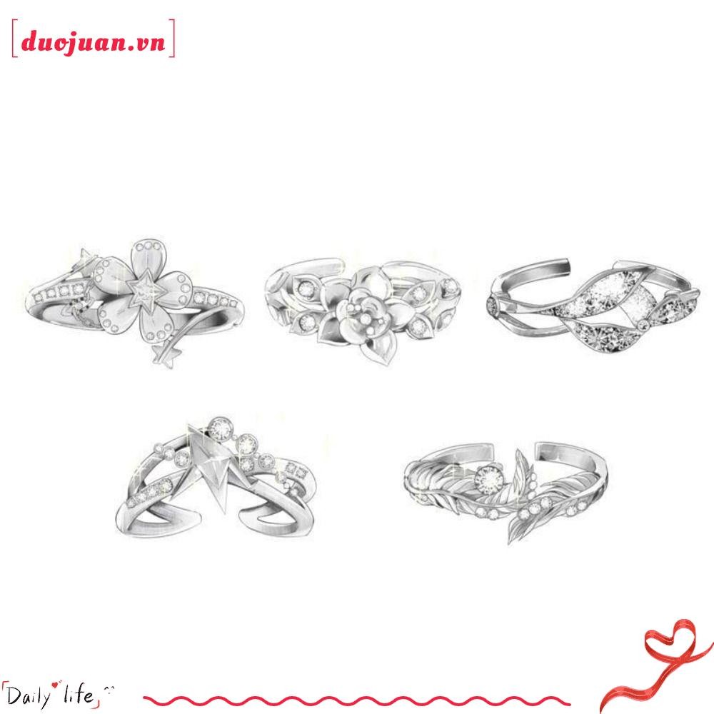 DUOJUAN Love And Deepspace Ring, Rafayel Zayne งานแต่งงานแหวน, Caleb เกม Prop Xavier ปรับแหวนสาว