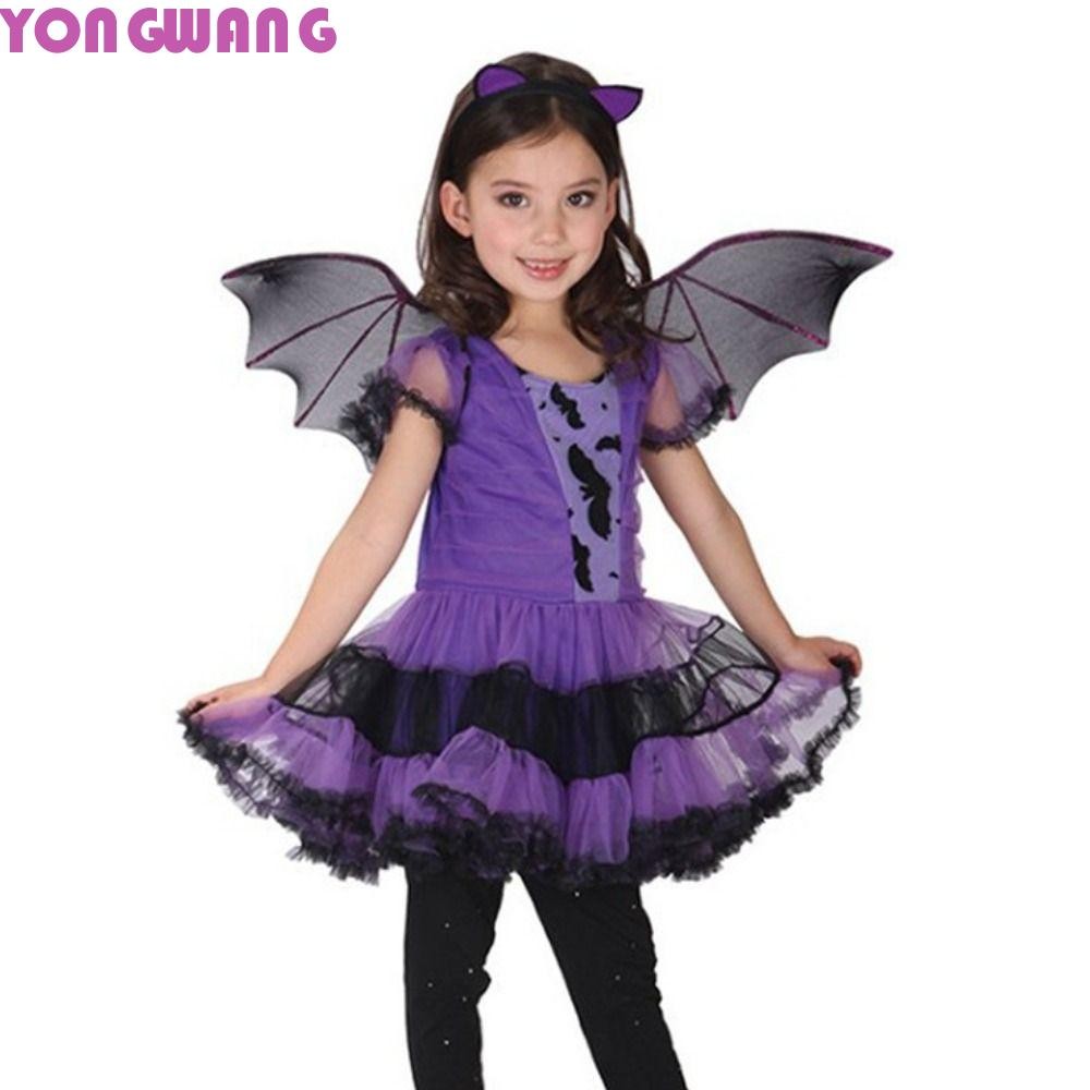 YONGWANG66HR Childern ฮาโลวีนเครื่องแต่งกาย, Kawaii Wizard เด็กชุดแม่มด, Pointy หมวกสีสดใสเครื่องแต่