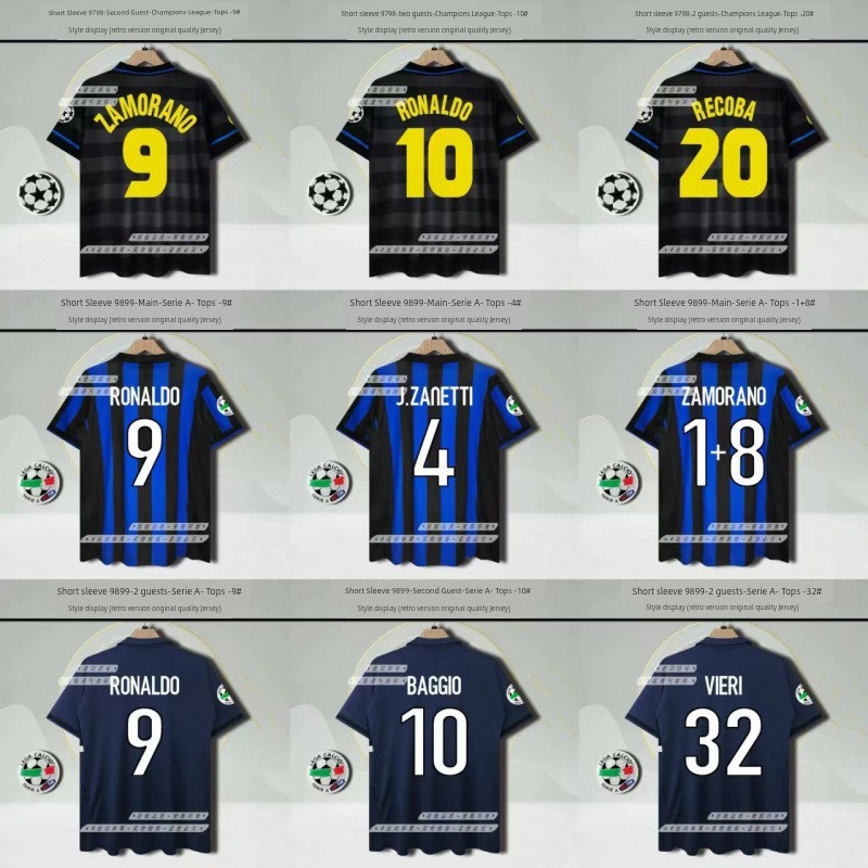 warrix official store เสื้อบอลไทย Huang เอ็ม/AC/Barcelona เสื้อฟุตบอลย้อนยุคเสื้อกีฬาแขนสั้น