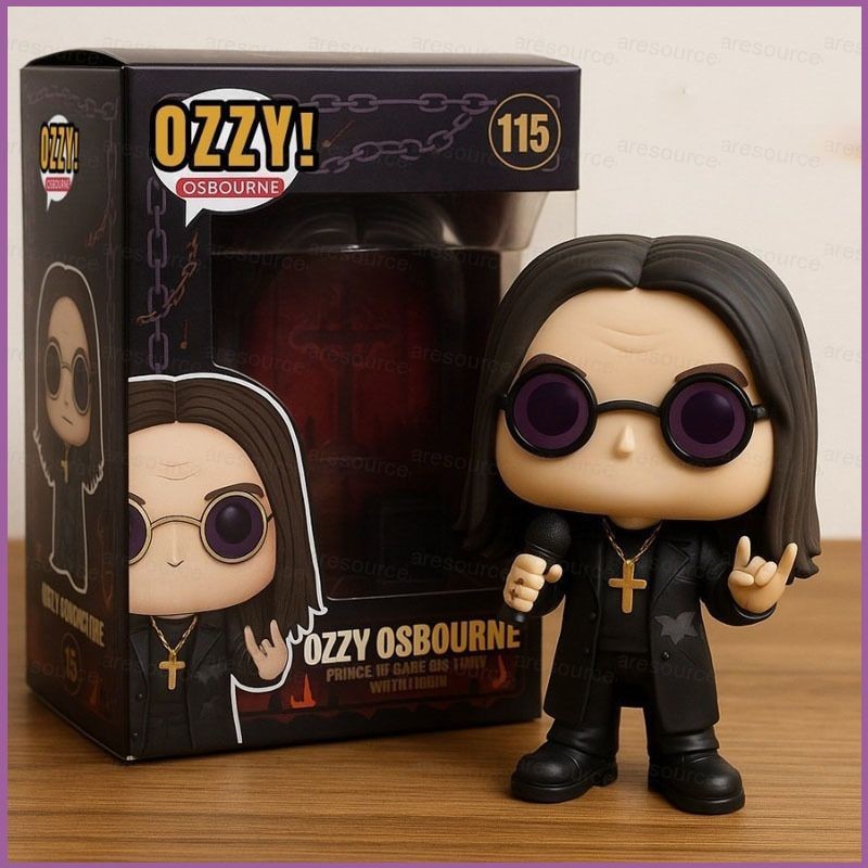 SQ4 FUNKO POP Ozzy Osbourne Action Figure ของเล่นของขวัญสําหรับเด็ก QS4