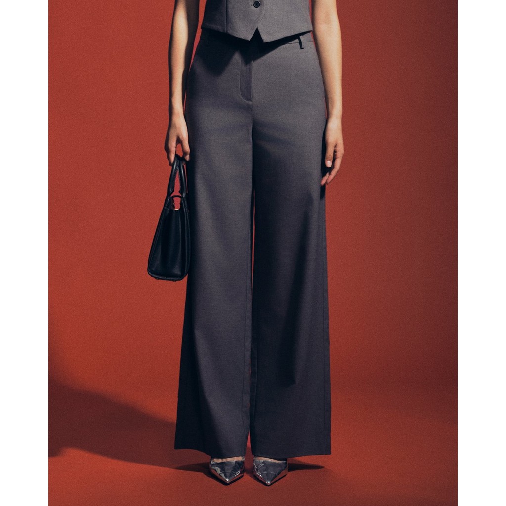 GIGI - กางเกงขากว้างผู้หญิงทรงหลวมทันสมัย G3202P242321-60