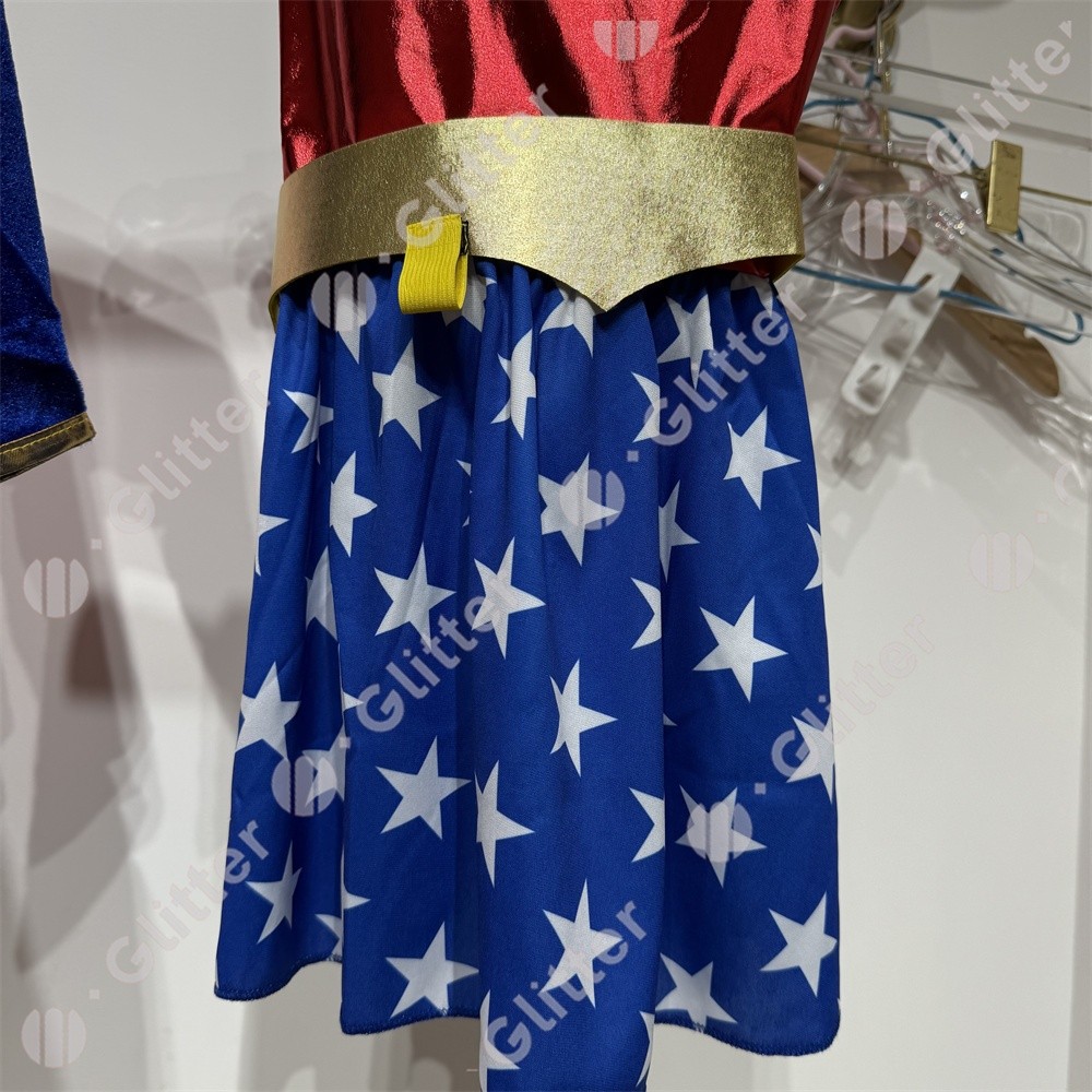 ชุดฮีโร่ ชุด Wonder Woman เด็ก Wonder Woman costume cosplay dress ชุดคอสเพลย์เด็ก ชุดแฟนตาซี คอสตูม Halloween ราคา ถูกที่สุด ดีลบีเคเค แกลเลอรีภาพที่ 8