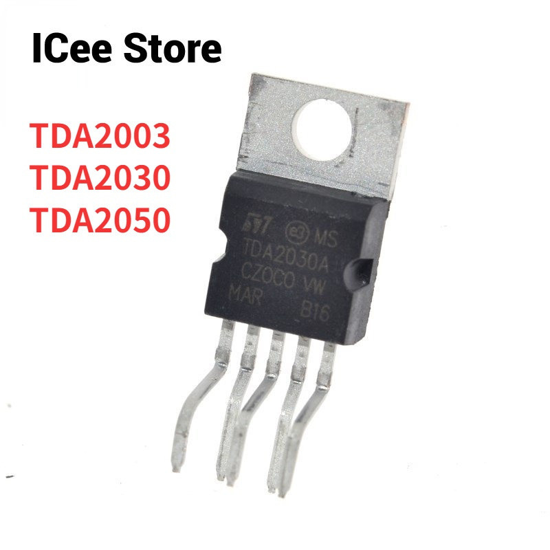 10Pcs Original ST TDA2030 TDA2003 TDA2050 TDA2030A TDA2003A TDA2030A TDA2050A เครื่องขยายเสียงสั้น-c