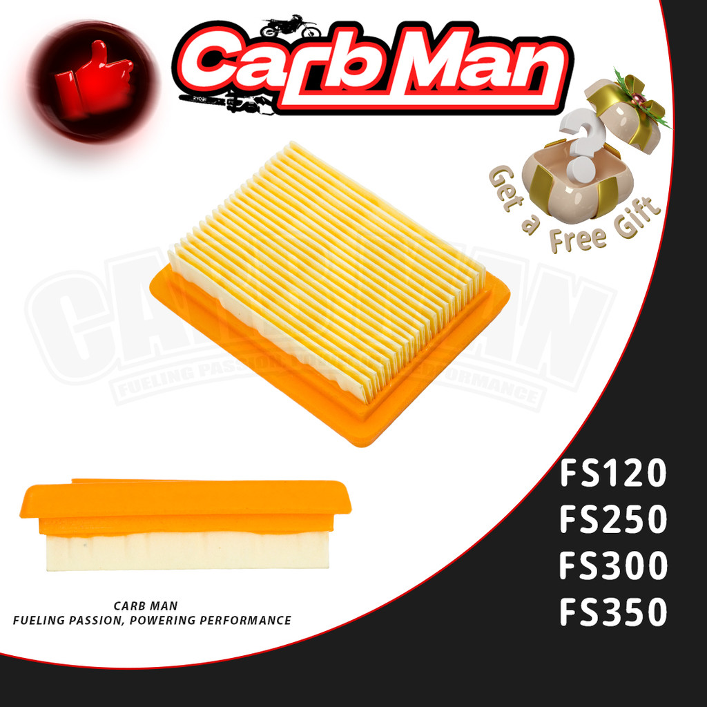 กรองอากาศสําหรับ FS120 FS200 FS250 FS300R FS350 FS400 FS450 Chainsaw