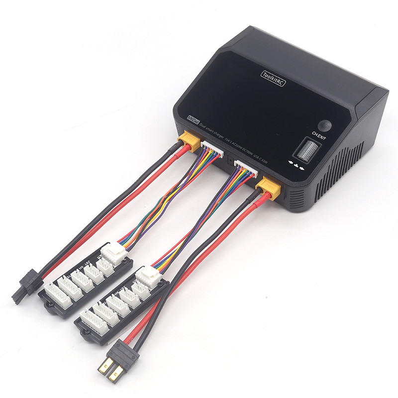 ToolkitRC M6DAC M6D M9 M7 M6 M8S Charger สายไฟ XT30 T ปลั๊ก XT90