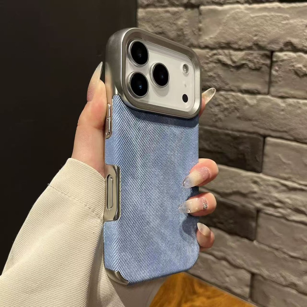 หรูหรา Cortex รูปแบบคาวบอยเคสโทรศัพท์สําหรับ iPhone 11 12 13 14 15 16 17 Pro Max Plus Air กันชนกรณีปกหลัง - รูปที่ 3