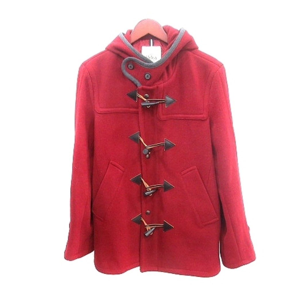 Duffle Coat red Direct from Japan Secondhand