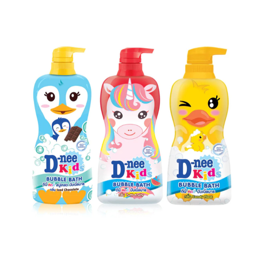 D-nee Kid บับเบิ้ลบาธ 400มล ฟองนุ่ม อ่อนโยนต่อผิวเด็ก
