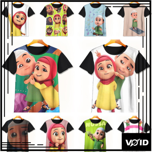 เสื้อยืด 3 มิติสุดเท่ Nusara | เสื้อยืดลายการ์ตูน Nusara | นศรา เสื้อผ้าสําหรับเด็กอายุ 1-12 ปี