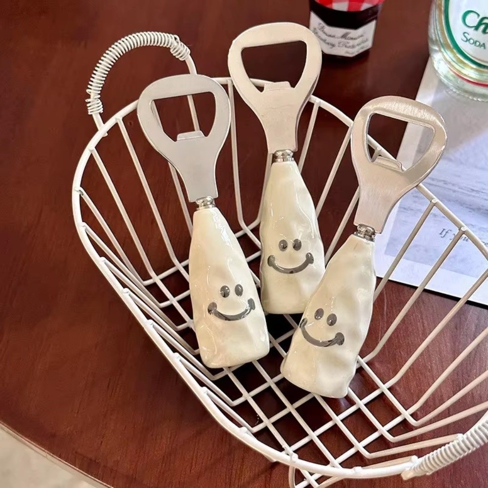 ที่เปิดขวดเบียร์ ที่เปิดขวดชีสสแตนเลส ที่เปิดขวดพกพาแบบสร้างสรรค์ - 2