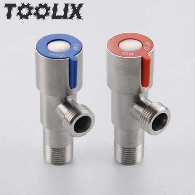 NP-121 วาล์ว วาล์นน้ำ วาล์วฝักบัว ก็อกน้ำ ก็อกฝักบัว ก็อกชักโครก สแตนเลส 304 แท้ Toolix